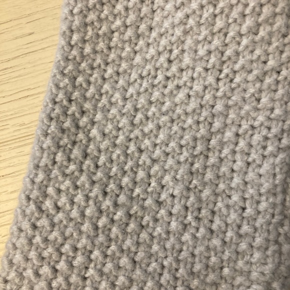 Free People Gray asymmetrical Button Down Wool Blend Sweater Size S - Picture 9 of 10